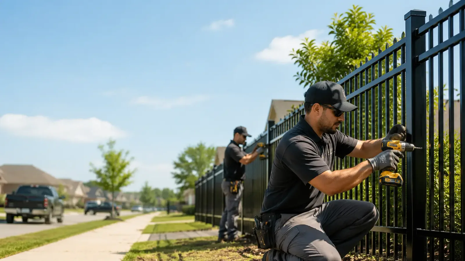 Metal Fence Installation in Spearsville, LA